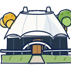 Music tent, drawn for Aspen