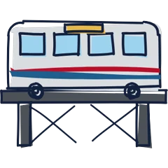 The L, drawn for Chicago