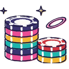 Chips, drawn for Las Vegas