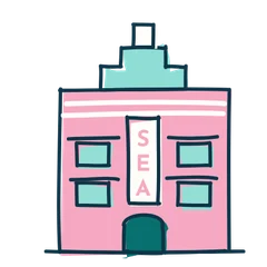 Art Deco, drawn for Miami