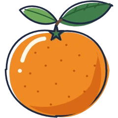 Orange, drawn for Orlando
