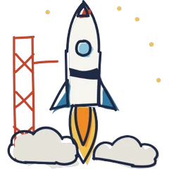Rocket, drawn for Orlando