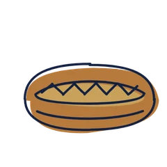 Cheesesteak, drawn for Philadelphia