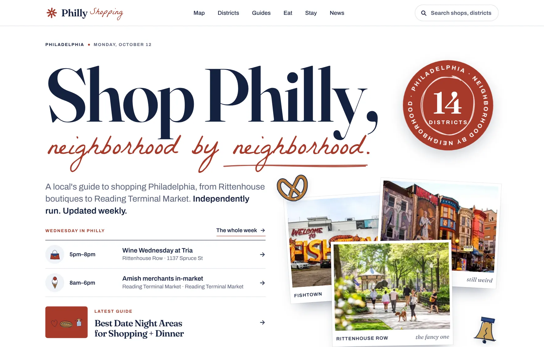 Philadelphia Shopping home page: Shop Philly, neighborhood by neighborhood